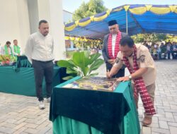 Dukung Kegiatan Pembinaan Keagamaan, Bupati Halut, Piet Hein Babua Resmikan Gedung Sekolah Minggu Jemaat Imanuel Gamsungi