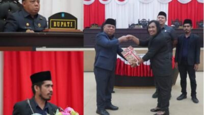 Gelar Rapat Paripurna, DPRD Halut Serahkan Catatan dan Rekomendasi LKPJ Kepala Daerah Tahun 2025