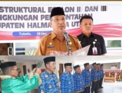 Mewakili Bupati Halut, Piet Hein Babua Sekda Halut Lantik Eka Putra Sebagai Sekretaris DPRD Definitif