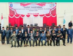 Peringati HUT Kabupaten Yang ke 23, DPRD Halut Gelar Rapat Paripurna