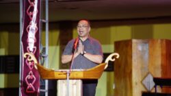Mewakili Bupati Halut, Piet Hein Babua, Sekda, E. J. Papilaya Hadiri Malam Puncak Festival Lentera Hibualamo 2026