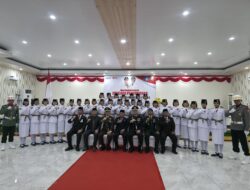 Bupati, Piet Hein Babua Resmi Kukuhkan Paskibraka Halut 2026