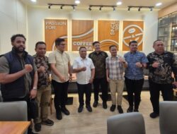 Matangkan Pelaksanaan Natal Nasional GMKI di Halut, Pengurus Pusat Ketemu Bupati, Piet Hein Babua