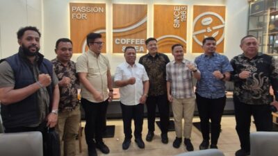 Matangkan Pelaksanaan Natal Nasional GMKI di Halut, Pengurus Pusat Ketemu Bupati, Piet Hein Babua