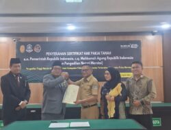 Pemkab Morotai Siapkan Lahan 10.000 Meter Persegi untuk Pembangunan Pengadilan Negeri