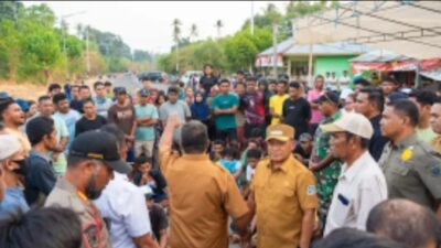 Bupati Morotai dan Forkopimda Ajak Warga Pandanga-Juanga Akhiri Konflik Secara Damai