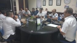 Rencanakan Masuknya KM Ngapulu di Pelabuhan Tobelo, Sekda Halut, E. J. Papilaya Gelar Rapat Dengan Instansi Terkait